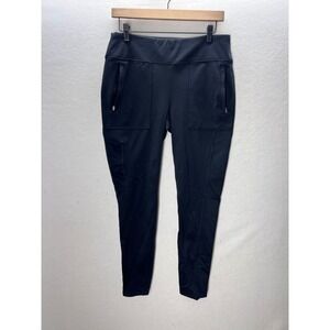 Ridgecut Toughwear Leggings Women M Black Utility Work Pants Pockets 3233